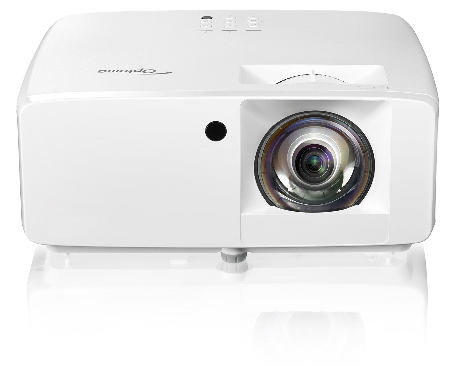 Optoma LW351ST WXGA-projektor + GolfBays golvmonterat stativfodral