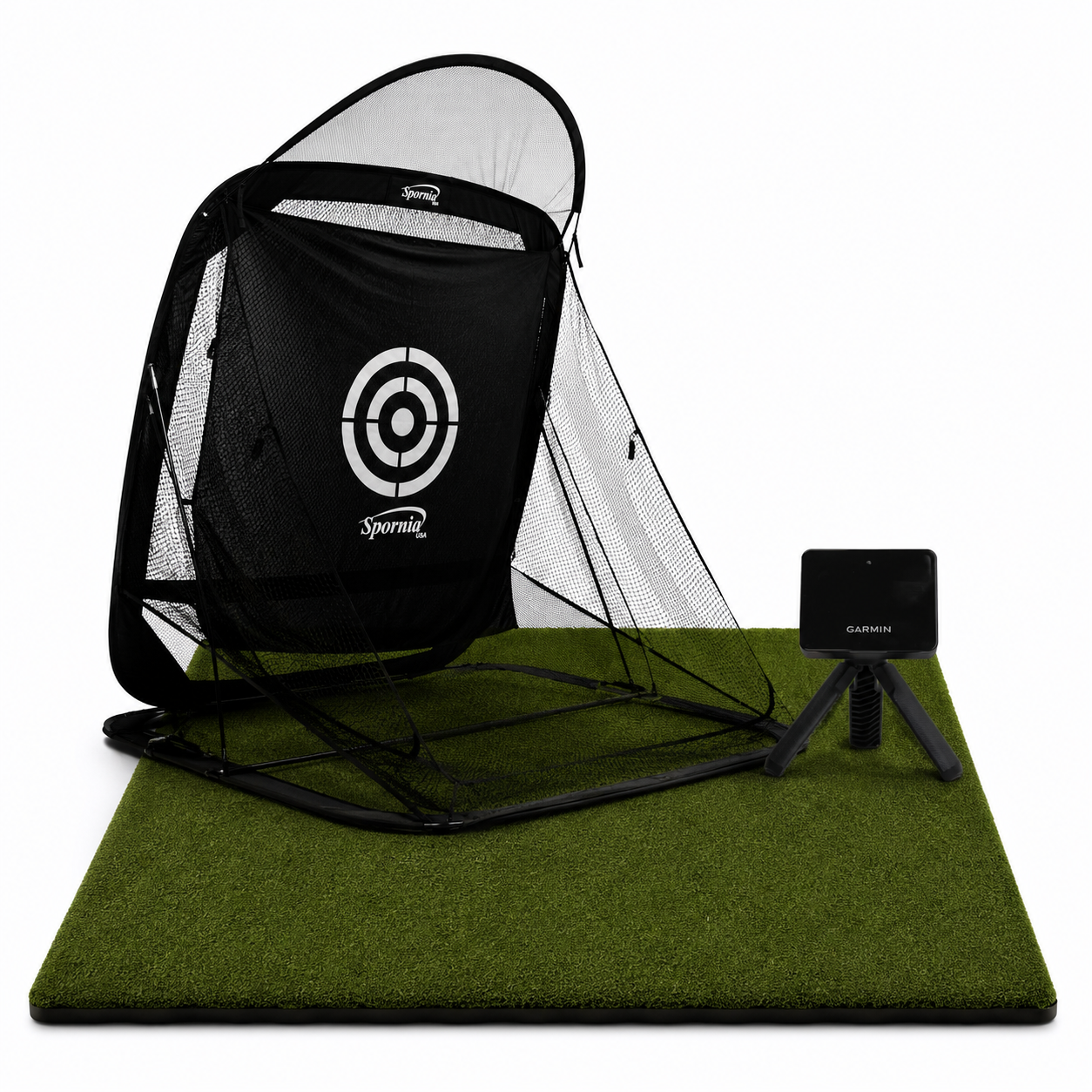 Spornia SPG-7 golfträningsnät Garmin R10-paket