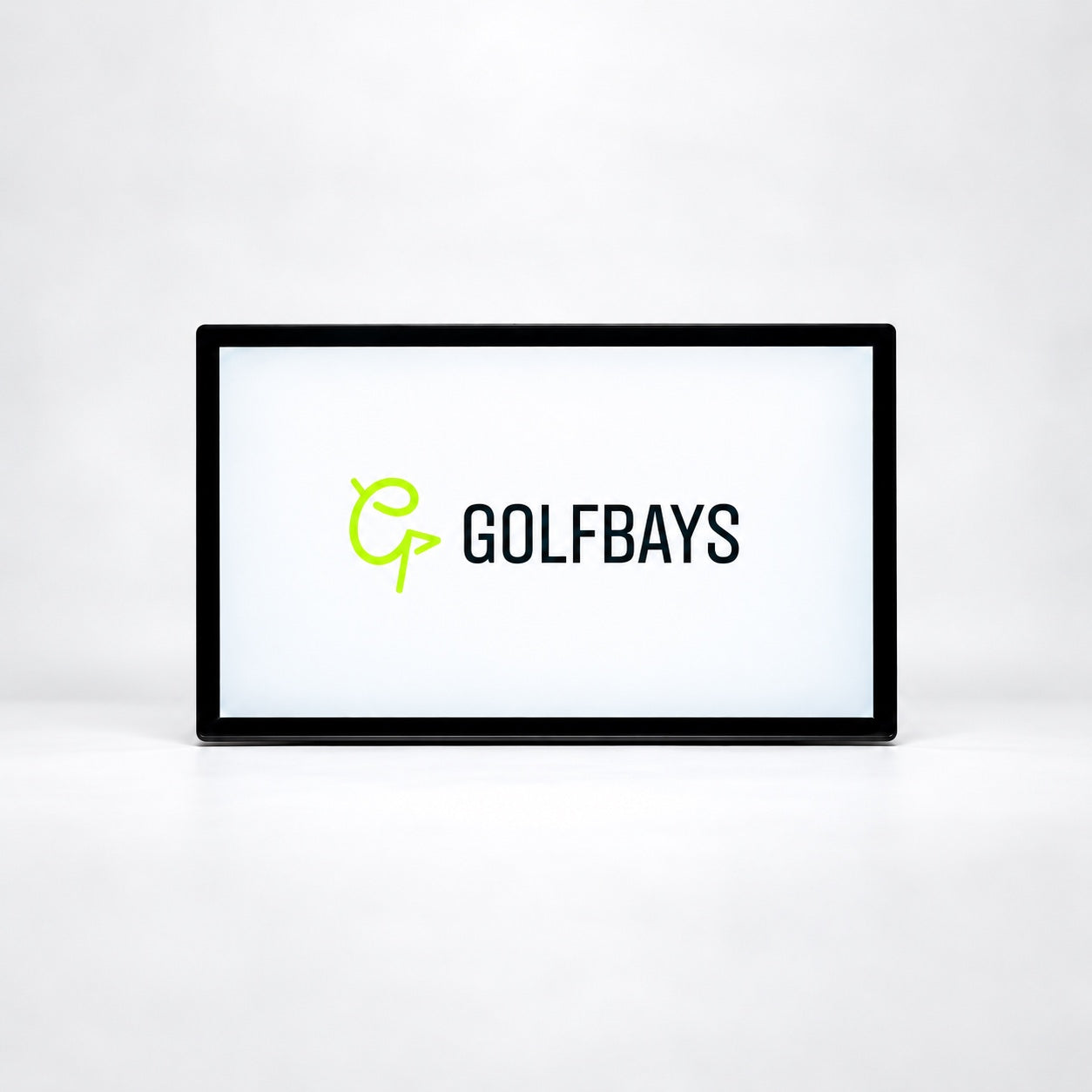 24" 4K-pekskärmsmonitor för golfsimulator