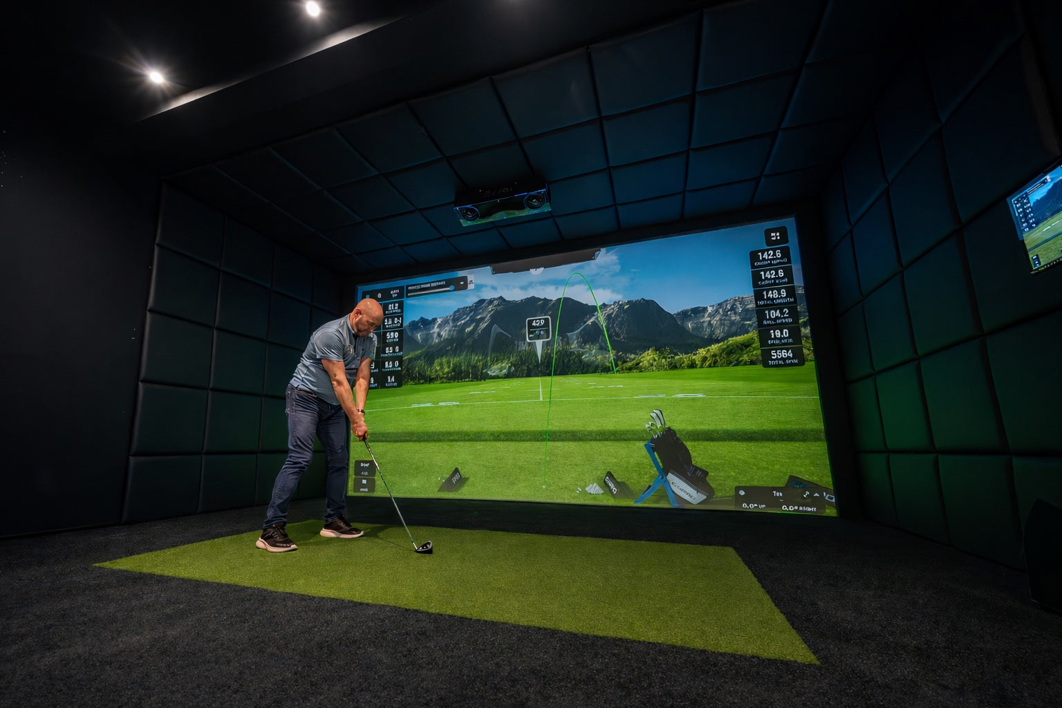 GolfBays Pro+ Träffduk för Golfsimulator