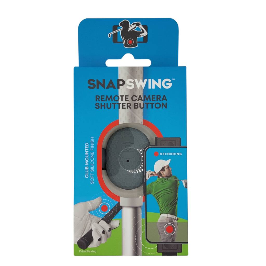 SnapSwing Bluetooth-fjärrutlösare för golfsvingskamera