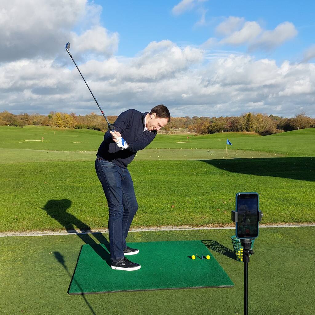 SnapSwing Bluetooth-fjärrutlösare för golfsvingskamera
