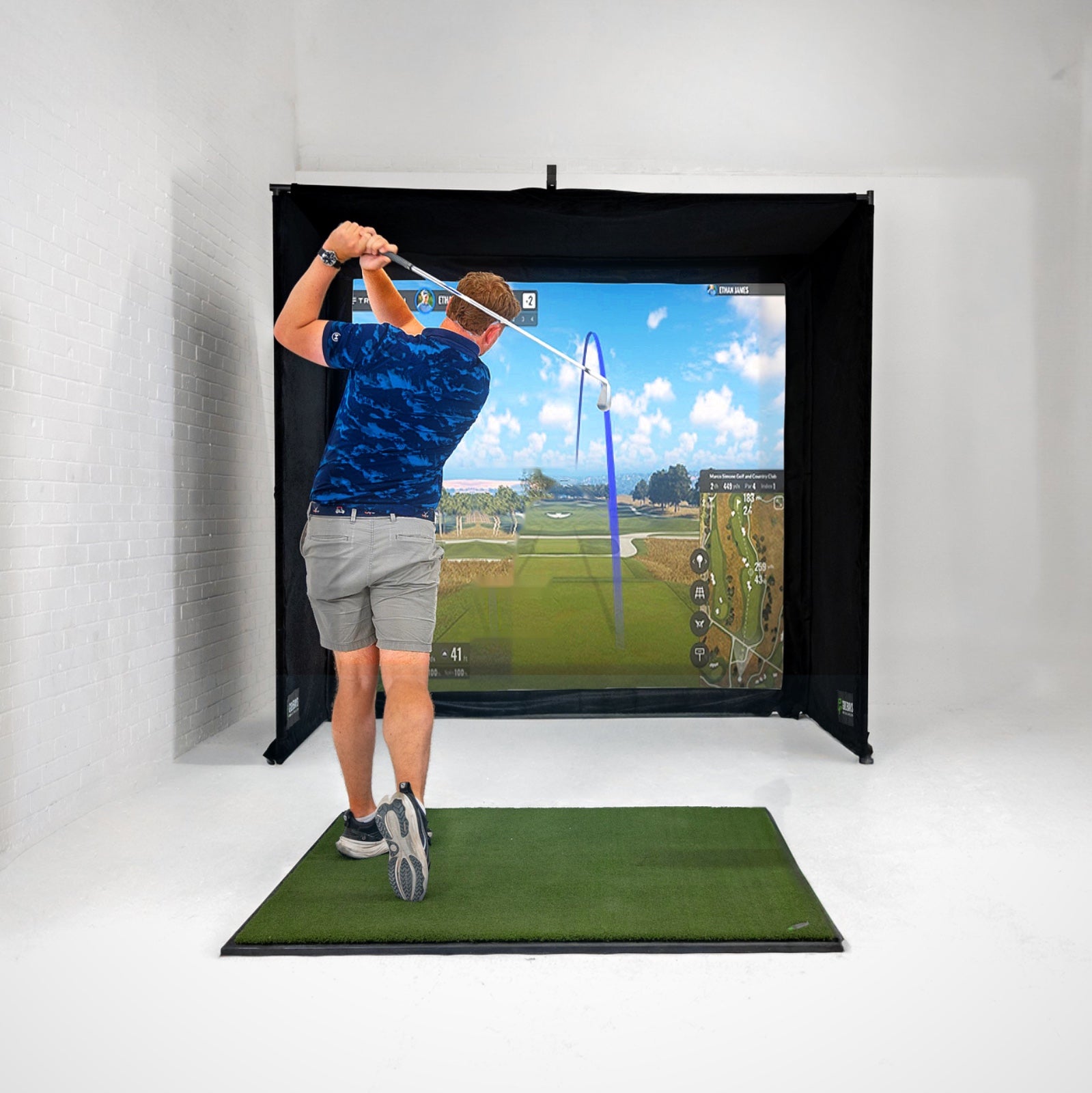 SimBox golfsimulatorbur - 7 storlekar